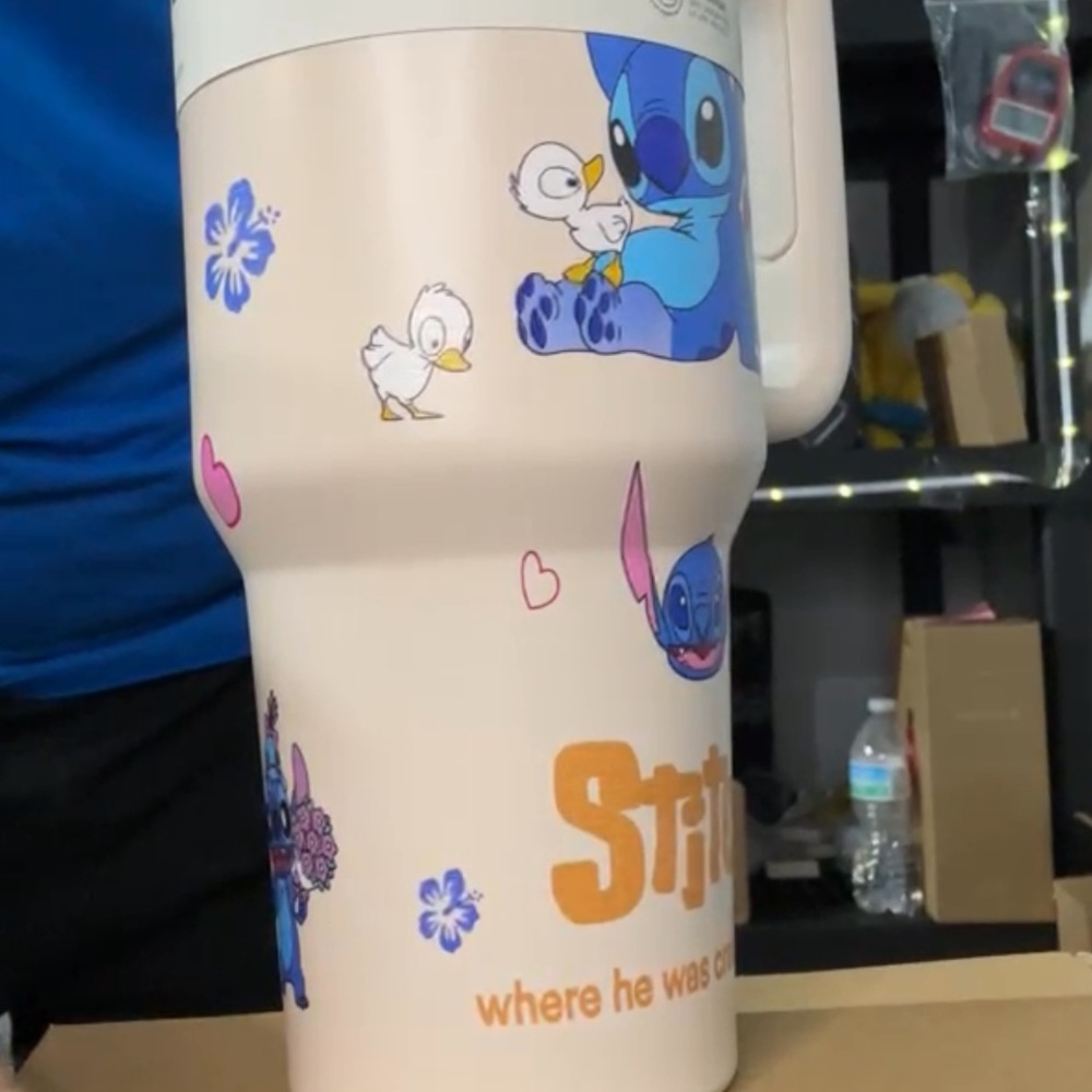 Stanley Quencher Tumbler with Blue Stitch Design
Last Special - Picture 7 of 8